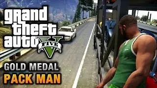 GTA 5 - Mission #58 - Pack Man [100% Gold Medal Walkthrough]