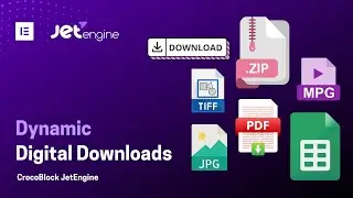 Digital Downloads with JetEngine | Elementor | Wordpress