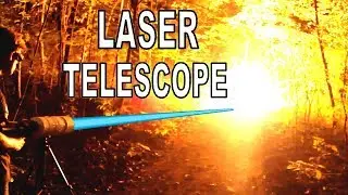 I built a Laser Telescope Blaster!!