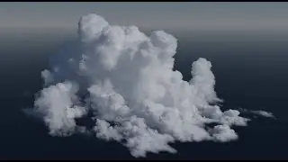 Blender+Houdini Cloud RnD Turntable #2 (VDB included)