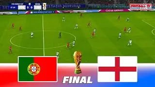 PORTUGAL vs ENGLAND - FIFA WORLD CUP 2026 FINAL | Full Match All Goals | PES 2021 Gameplay