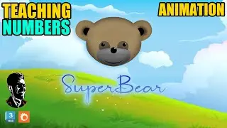 Super bear 🐻 cartoon animation for kids child 👼 