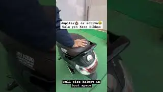 Tvs Jupiter Vs Suzuki Access Boot Space Challange