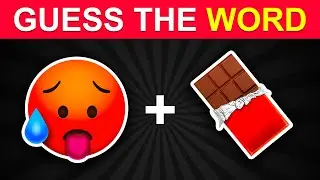 Guess The 101 WORDS in 3 Seconds | Guess The Emoji Challenge 2024