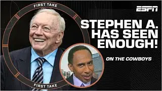 Stephen A. thinks the Cowboys are ‘ADDICTED TO BEING LET DOWN’ | First Take