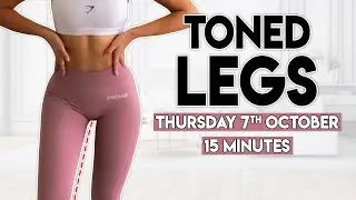 TONED LEGS PILATES | 15 minute Home Workout