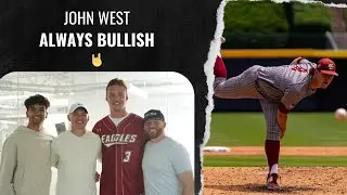 Always Bullish - How MLB draft pick John West uses baseball help support the fight against ALS