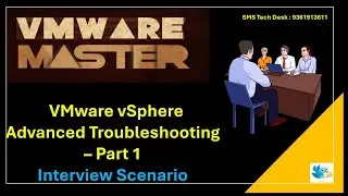 VMware vSphere Advanced Troubleshooting | Esxi Troubleshooting | CPU Performance Analysis | Part 1