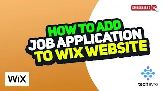 How to Add Job Application to Wix Website 2024