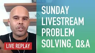 Sunday Livestream w/ Mike Locke - UX Design Q&A , Personal Projects, Problem Solving 101