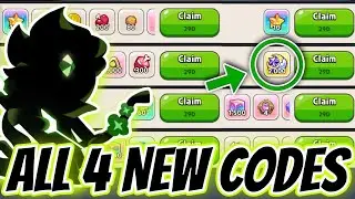 All 4 New Redeem CODES 😭 Cookie Run Kingdom 2024