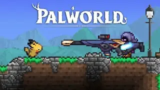 Palworld resumido no Terraria