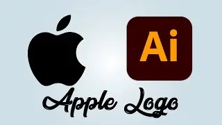 How to create Apple logo in Adobe Illustrator