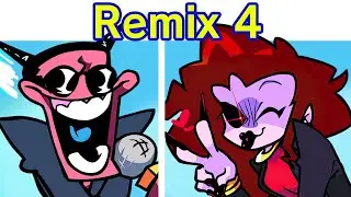 Friday Night Funkin - Remix 4 | Rhythm Heaven Fever Minigame (FNF Mod) (Mommy/Pico/Skid/Spirit)