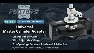 FIRSTINFO A11682 Universal Rubber Master Cylinder Adapter