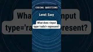 HTML Input Types Explained: What's a Radio Button? 