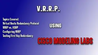 Configuring VRRP