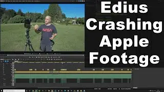 Edius 8 Crashing Editing Apple Variable Frame Rate VFR HEVC H.265 .MOV Footage From iPad Pro 2020