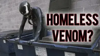 Dumpster Diving Venom - Venom Parkour Behind The Scenes