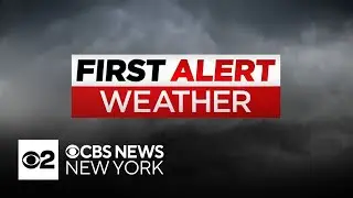 First Alert Forecast: Scattered storms in New York - 8/31/24