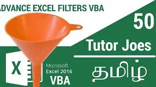 AutoFilter and Copy the Filtered Data to Another Sheet in Excel VBA Tamil