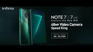 Infinix Note 7 - 48MP Quad Camera - G70SpeedKing Chipset.