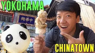 The LARGEST CHINATOWN in Asia! STREET FOOD Tour of Yokohama Chinatown