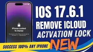 (NEW METHOD) i-Ultra 2024 Tool PERMANENT Remove iCloud ID Activation Lock on iOS 17.6.1/iOS 17.6