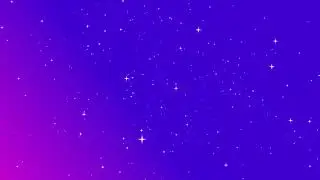 Twinkling start background animation effect