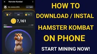 How To Download & Install Hamster Kombat | Download Hamster Kombat App