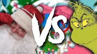 Christmas Epic Rap Battle: Santa Vs The Grinch (Bad Santa) Feat. Bonecage | Daddyphatsnaps