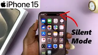 How To Turn Silent Mode ON / OFF On iPhone 15 & iPhone 15 Pro