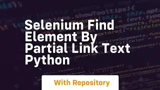 selenium find element by partial link text python