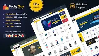 TechyGuy - Mega Electronics - PrestaShop Responsive Theme - TemplateTrip