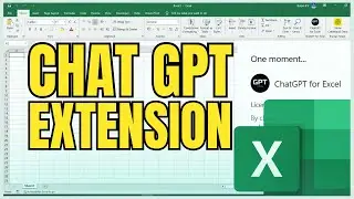 How to Add Chat GPT Extension on Microsoft Excel | ChatGPT for Excel Functions and Formulas (Easy)