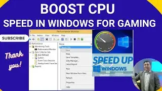 How to Boost CPU | Speed in Windows 10/11 for Gaming | increase Processor Performance