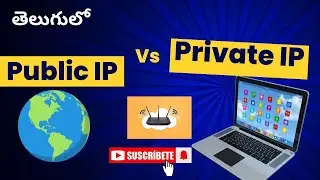 02- AWS Networking: Understanding Public vs Private IP (Telugu)  | Explained in Detail