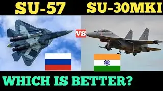 SU-30MKI VS SU57 FIGHTER JETS SPECIFICATIONS COMPARISON.