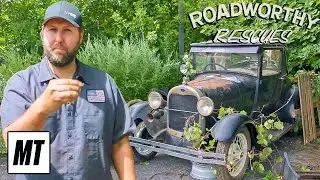 This 1928 Ford Model A Hasn't Run in Over 60 Years! | Roadworthy Rescues