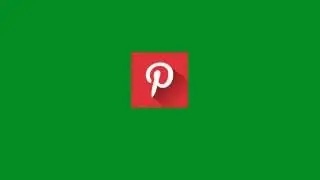 Pinterest Icon Green Screen