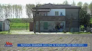 Rovigo, mamma uccisa: si indaga per omicidio - La vita in diretta 30/03/2023