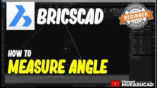 BricsCAD How To Measure Angle