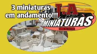 tentando construir 3 ao mesmo tempo muito trabalho mas vai dar certo @j.aminiaturas