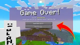 I Died In Minecraft Hardcore... Kinda