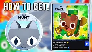 [EVENT] How to get Token Badge in Pet Simulator 99! | The Hunt: Mega Edition