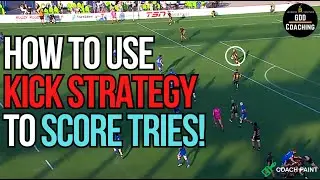 Rugby Analysis | How to use Kick Strategy to Score Tries! | GDD Coaching