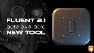 Fluent 2.1 beta available - Blender add-on - Hard surface