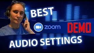 Best Zoom Quality  DEMO w Audio/Video Settings and Equipment - Obvious Difference