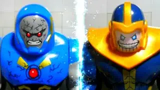 LEGO Thanos vs Darkseid in the GYM ЛЕГО Танос vs Дарксайд в спортзале  стопмоушен анимация 12+