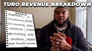 My Turo Earnings/Expenses/Profit Breakdown For 2023!! (Must Watch)